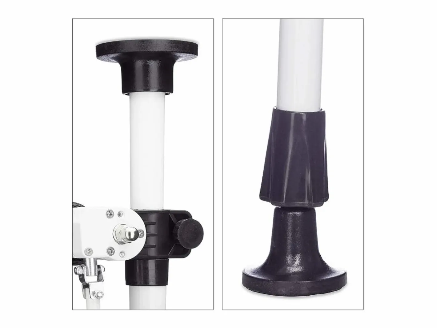 Helloshop26 Estor Y Toldo|Toldo telescópico para balcón con manivela altura regulable resistente a los rayos UV poliéster acero 250 x 120 cm 13_0002541_4