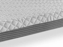 Topper viscoelastico 80X180 JENO, Altura 8 CM, desenfundable y adaptable. Firmeza 3/5 Media^Shaula