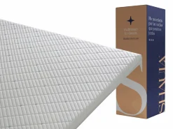 Topper 200x200 PREMIUM Altura 5 cm | Nucleo 100% Viscoelástica| De funda^Dormissimo Best