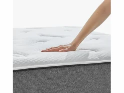 PIKOLIN Sobrecolchón|Topper 200x200cm| HOME| Visco+Fibra| Confort Ergonómico