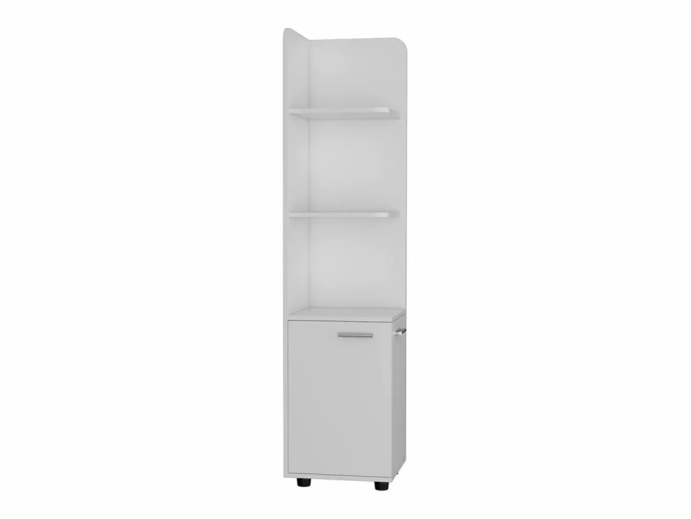 TuHome Columna De Baño|Torre de baño Malibu en Melamina, con 2 puertas y 3 repisas , 158 cm X 37.5 cm X 36 cm ,