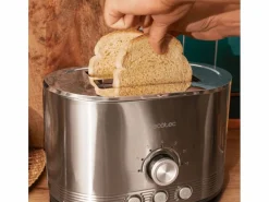 Tostador Cecotec Shine&Toast Double 850W 2 ranuras + aviso luminoso^ Clearance