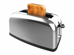 Tostador Cecotec Toastin time 850 Long Lite 850W ranura larga inox Plateado Sale