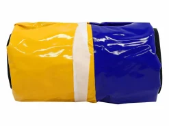 Trampolín acuático Oryxearth de 3,04 m, resistente, con escalera incluida, 100 kg (/azul). Amarillo