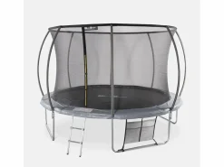 Trampolín 370cm red interior con pack de accesorios^Sweeek New
