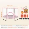 Trampolín SucceBuy Trampolín para Niños de 152.5CM con Red de Protección para Interiores y Exteriores. Sale