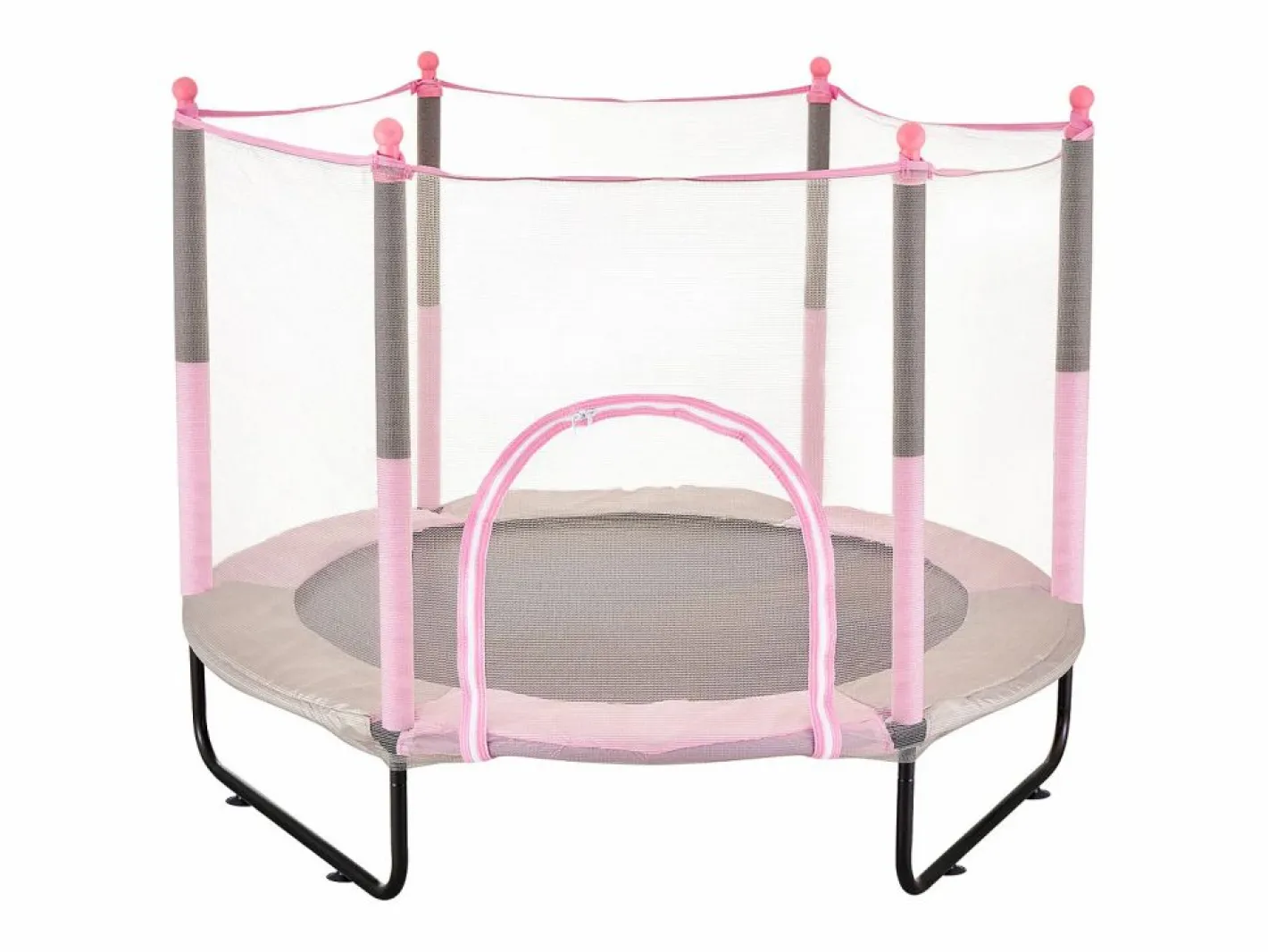 Trampolín SucceBuy Trampolín para Niños de 152.5CM con Red de Protección para Interiores y Exteriores. Sale