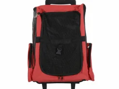 PawHut Transportín carrito para mascotas 42x25x55 cm Rojo Online