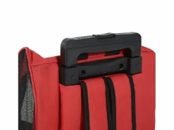 PawHut Transportín carrito para mascotas 42x25x55 cm Rojo Online