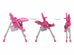 Trona de bebé y gris ES95451 Rosa Outlet