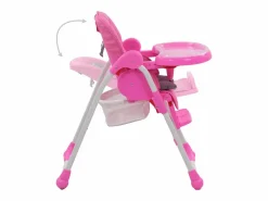 Trona de bebé y gris ES95451 Rosa Outlet