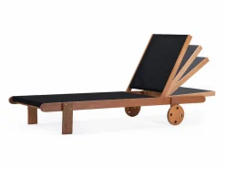 Habitat et jardin Tumbona|Tumbona de madera exótica "Saigón" - Arce -