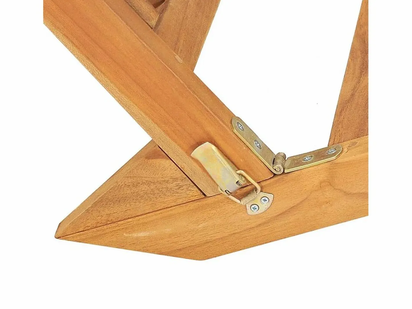 vidaxl Tumbona|Tumbona de madera maciza de teca