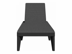 Tumbona de PP 186x60x29 cm ES945467 Gris antracita Online