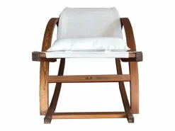 Concept-Usine Tumbona mecedora crudo ALCOBA Beige New