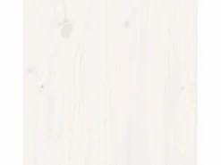 vidaxl Tumbonas 2 unidades madera maciza de pino 199,5x60x74 cm Blanco Clearance