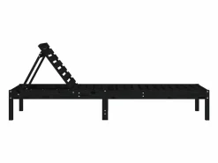 vidaxl Tumbona|Tumbonas 2 unidades madera maciza de pino 199,5x60x74 cm