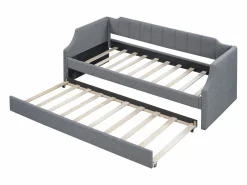 Tumbonas 90x200/190 cm - diván individual tapizado con nido -^OKWISH Discount