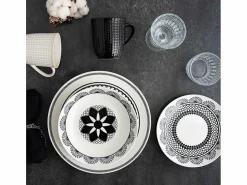 Luminarc Vajilla|Vajilla|Vajilla Medina La Bouchée 18 piezas 6 servicios porcelana blanco/