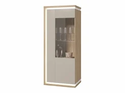 Vajillero 1 puerta apertura hacia la derecha Iria Cachemira y Madera^Petits-Meubles Best