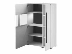 Vajillero 2 puertas con LED Louis^Petits-Meubles Outlet