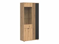 Petits-Meubles Vitrina Para Vajilla|Vajillero 3 puertas Ezra Madera