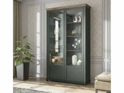 Petits-Meubles Vitrina Para Vajilla|Vajillero 2 puertas Martin y Madera