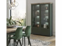 Petits-Meubles Vitrina Para Vajilla|Vajillero 2 puertas Martin y Madera