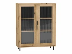 Petits-Meubles Vitrina Para Vajilla|Vajillero 2 puertas Soly Madera