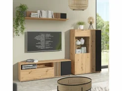Vajillero bajo 2 puertas Ezra Madera^Petits-Meubles Online