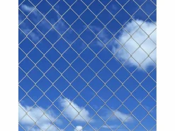 Valla de alambre acero galvanizado 15x1,25 m ES566979 Plateado Sale