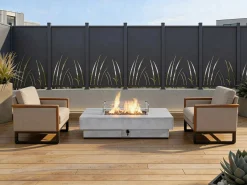 EXPERTLAND Cercados Y Ocultación|Valla de aluminio con motivo vegetal kit de extensión Alt.164 x An.110 cm Antracita BRAMENO