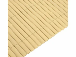 Valla de jardín doble cara amarilla 110x400 cm ES263548 Amarillo Clearance