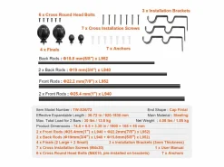 Varillas de Cortinas Dobles SucceBuy, Longitud Ajustable de 91.4-182.9 cm, para Salones, Dormitorios, Baños Negro Online