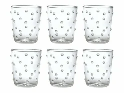 Vaso Zafferano para fiestas, vidrio , 45 cl, juego de 6 piezas^ Discount