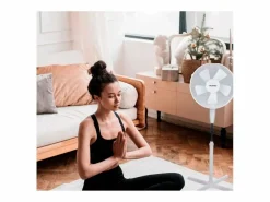 Ventilador de pie Blaupunkt BP2013 50W 3 velocidades 5 aspas^Basic Sale