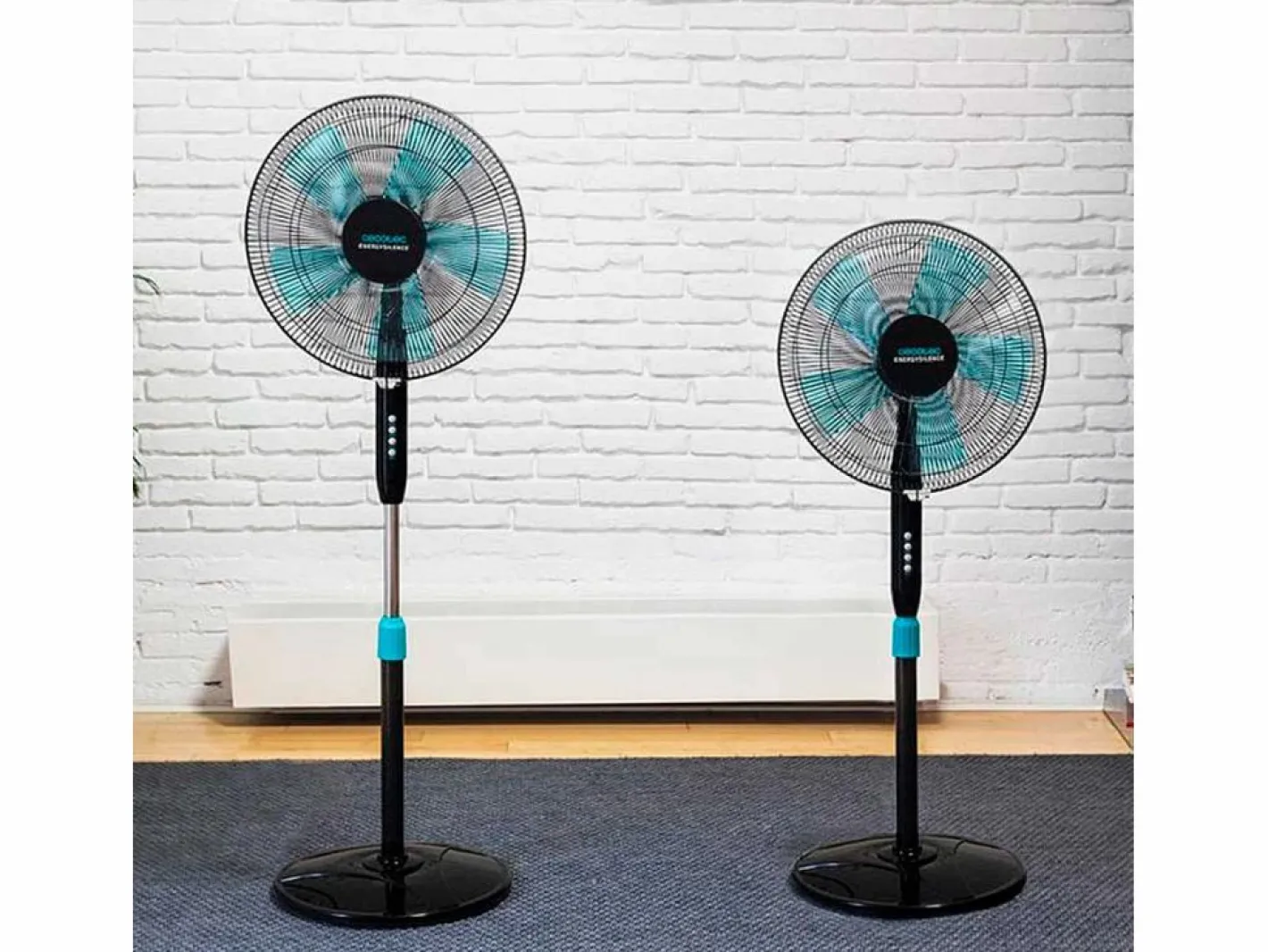 Aire Acondicionado, Ventilación|Ventilador de pie Cecotec EnergySilence 510 40W 5 aspas 110-130 cm