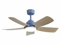 Aire Acondicionado, Ventilación|Ventilador de techo 42" con luz LED 22W, 5 aspas de ABS, control remoto, , para dormitorio, sala, comedor y oficina (106,6x106,6x46,5cm)