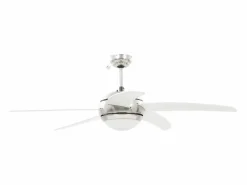 Ventilador de techo adornado con lámpara 128 cm ES622446 Blanco Hot