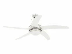 Ventilador de techo adornado con lámpara 128 cm ES622446 Blanco Hot