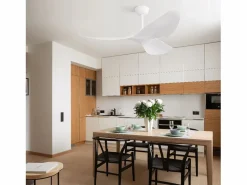 Ventilador de techo de 38 pulgadas - Ventilador de techo de 6 velocidades con control remoto - Para dormitorio y sala de estar^ Clearance
