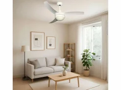 Ventilador de techo Cosmos Helios Home 50W 3 aspas con control remoto Ø107 cm Blanco Sale