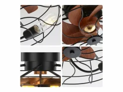 OKWISH Aire Acondicionado, Ventilación|Ventilador de techo de 20