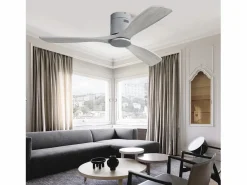 Aire Acondicionado, Ventilación|Ventilador de techo de 52 pulgadas - Ventilador de techo de 3 aspas con control remoto - 6 velocidades - para sala de estar y dormitorio