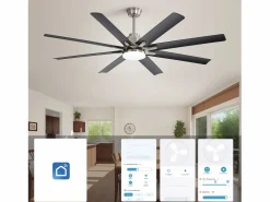 Aire Acondicionado, Ventilación|Ventilador de techo inteligente de 66