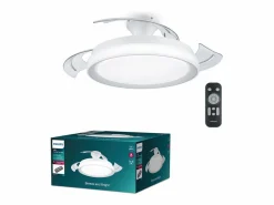 Philips Ventilador de techo Bliss 35W 3 aspas retráctiles mando a distancia Ø106 cm Blanco Discount