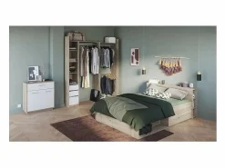 Calicosy Vestidor extensible Swing - L199,7 cm Color natural claro Outlet