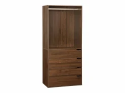 Vestidor módulo de 4 elementos nogal^Sweeek Best