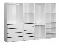 Sweeek Armario Abierto, Vestidor|Vestidor módulo de 4 elementos