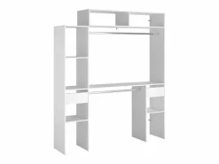 Armario Abierto, Vestidor|Vestidor Modular Abierto Custom Módulo C+F 7 Estantes 2 Cajones 178x203